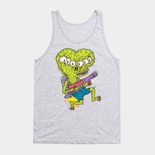 Six-Eyed Alien Rocketeer Tank Top